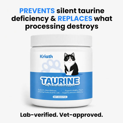 Stop the Silent Deficiency Before You See the Signs with Kriath™ Taurine Supplement