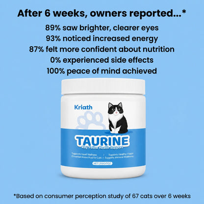 Stop the Silent Deficiency Before You See the Signs with Kriath™ Taurine Supplement